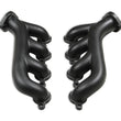 Load image into Gallery viewer, FlowTechFlowtech LS Swap Exhaust Manifolds - Black Ceramic Finish31730-3FLT - Back View