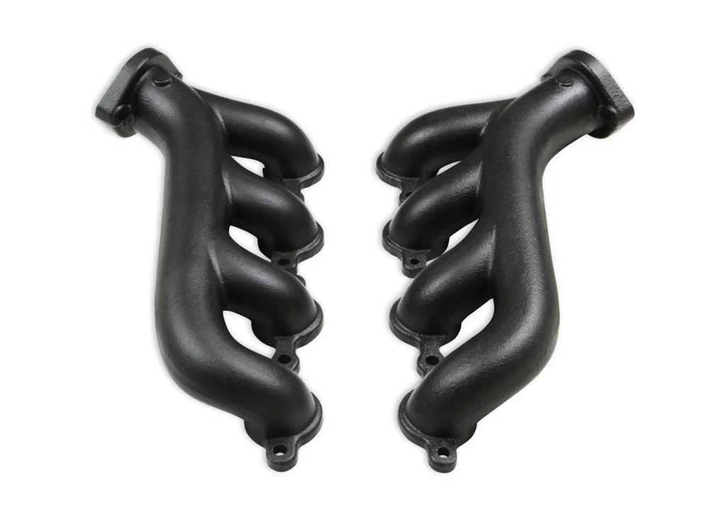 FlowTechFlowtech LS Swap Exhaust Manifolds - Black Ceramic Finish31730-3FLT - Back View