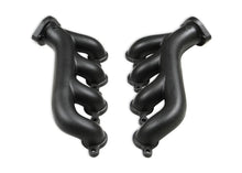 Load image into Gallery viewer, FlowTechFlowtech LS Swap Exhaust Manifolds - Black Ceramic Finish31730-3FLT - Back View