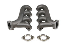 Load image into Gallery viewer, FlowTechFlowtech LS Swap Exhaust Manifolds - Natural Cast Finish11730FLT - Side View