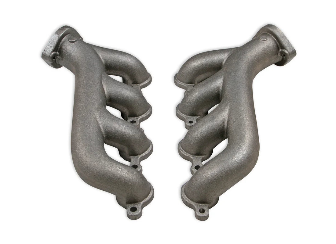 FlowTechFlowtech LS Swap Exhaust Manifolds - Natural Cast Finish11730FLT - Back View