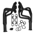 Load image into Gallery viewer, FlowTechFlowtech Long Tube Header - Black Paint11150FLT - Main Product View