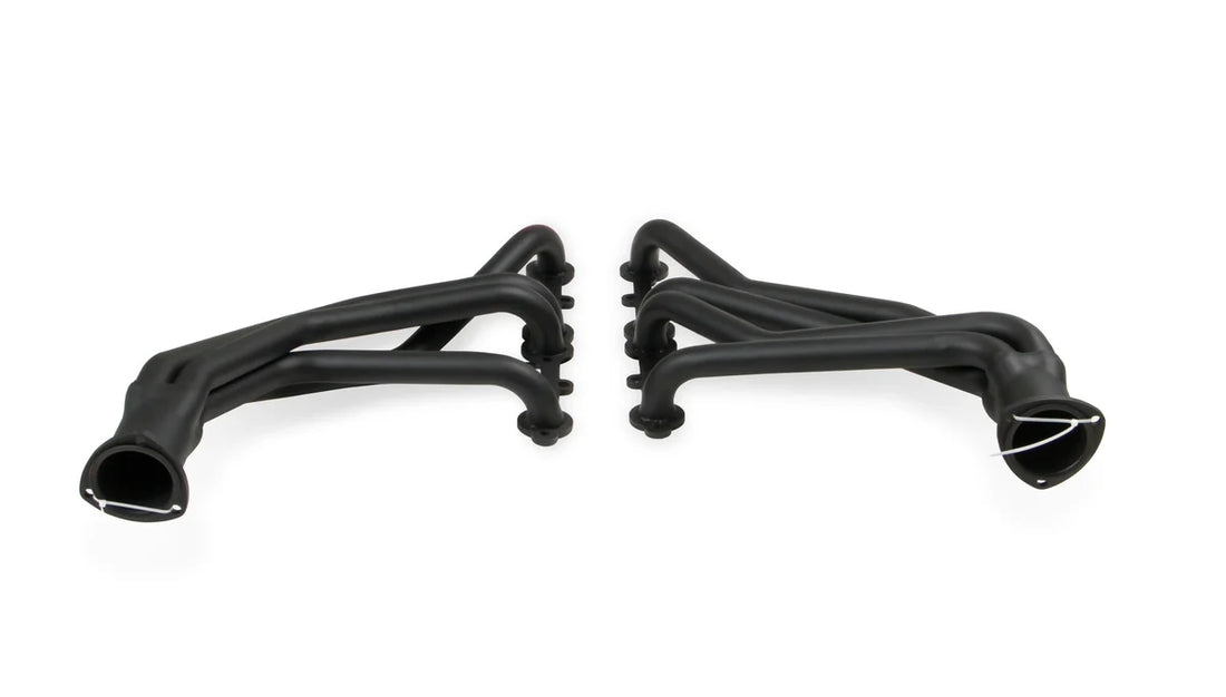 FlowTechFlowtech Long Tube Header - Black Paint11500FLT - Side View