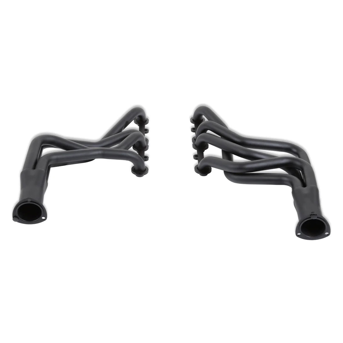FlowTechFlowtech Long Tube Header - Black Painted -1-5/8 in. x 3.0 in.11100FLT - Side View