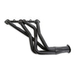 Load image into Gallery viewer, FlowTechFlowtech Long Tube Header - Black Painted -1-5/8 in. x 3.0 in.11100FLT - Back View