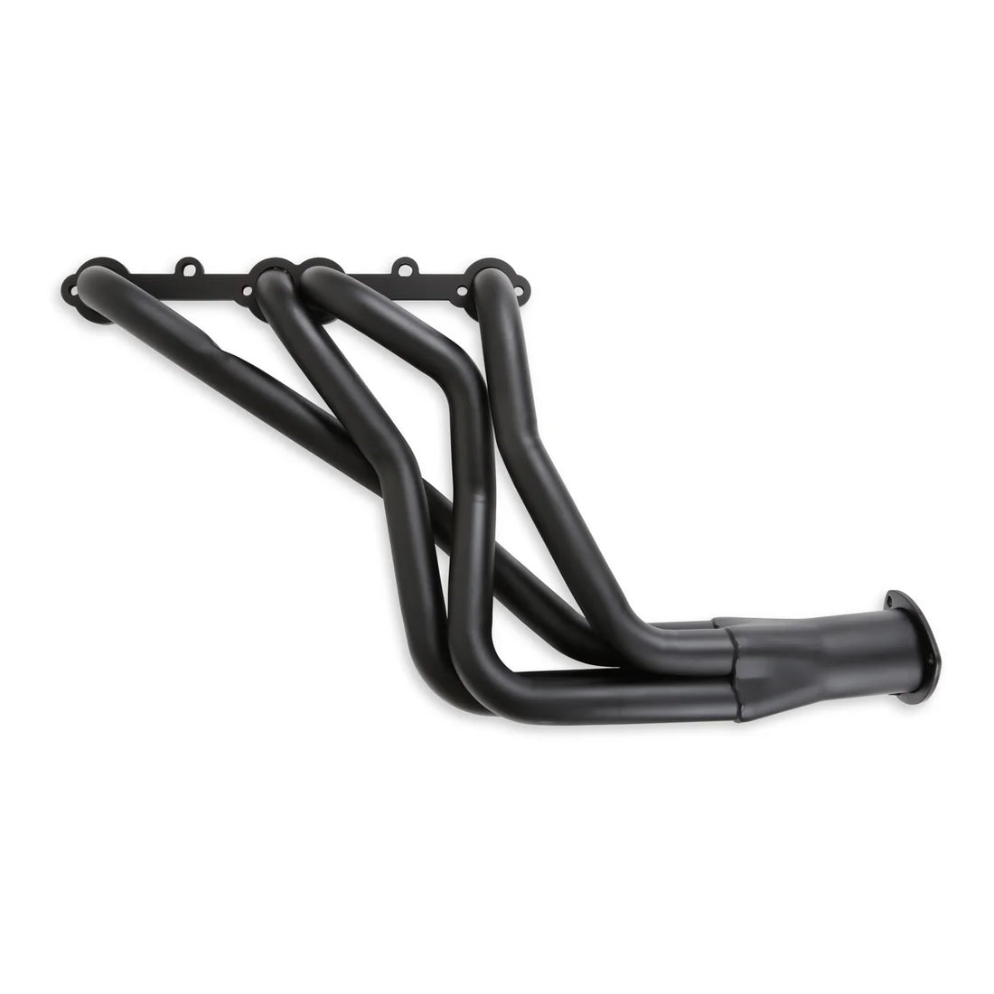 FlowTechFlowtech Long Tube Header - Black Painted -1-5/8 in. x 3.0 in.11100FLT - Back View