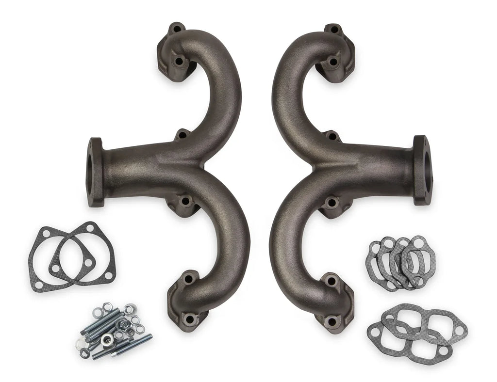 FlowTechFlowtech Rams Horn Exhaust Manifolds - Natural "Uncoated"11704-RFLT - Main Product View