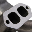Load image into Gallery viewer, FlowTechFlowtech Rams Horn Exhaust Manifolds - Natural "Uncoated"11704-RFLT - Back View