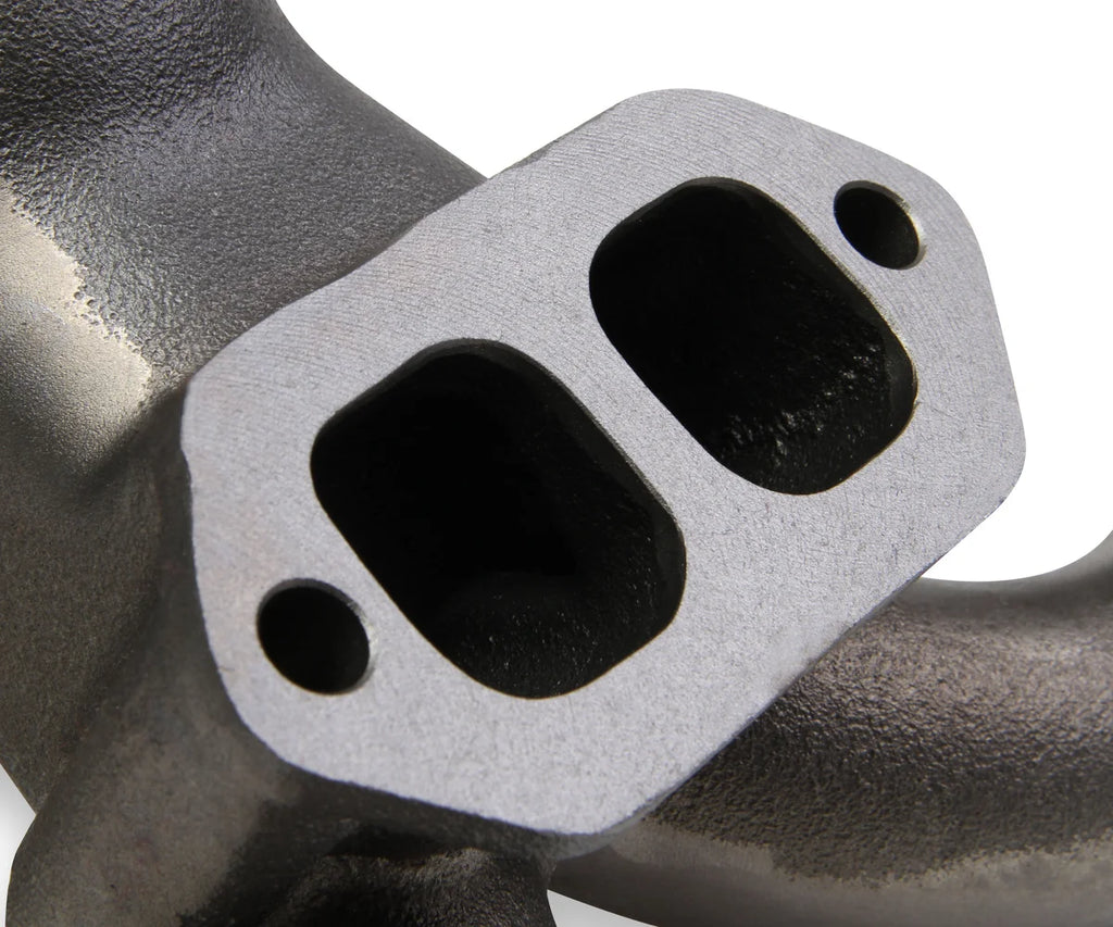FlowTechFlowtech Rams Horn Exhaust Manifolds - Natural "Uncoated"11704-RFLT - Back View