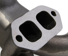 Load image into Gallery viewer, FlowTechFlowtech Rams Horn Exhaust Manifolds - Natural "Uncoated"11704-RFLT - Back View