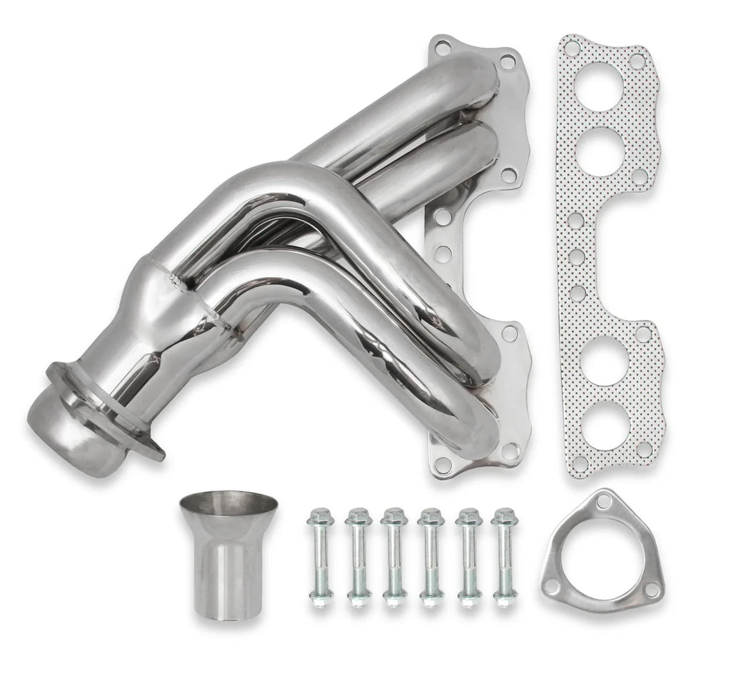 FlowTechFlowtech Shorty Header - Polished19002FLT - Main Product View