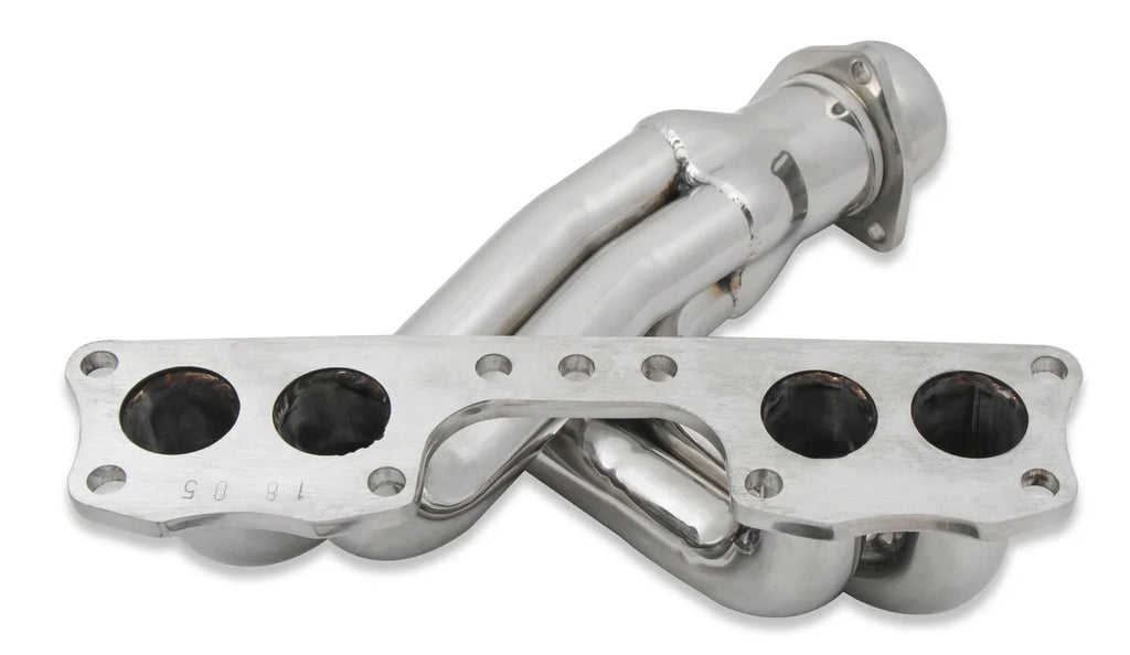 FlowTechFlowtech Shorty Header - Polished19002FLT - Back View