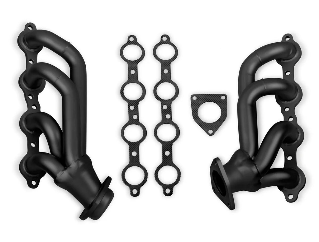 FlowTechFlowtech Shorty Headers - Black Painted91843FLT - Main Product View