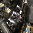 Load image into Gallery viewer, FlowTechFlowtech Shorty Headers - Black Painted91843FLT - Installation View