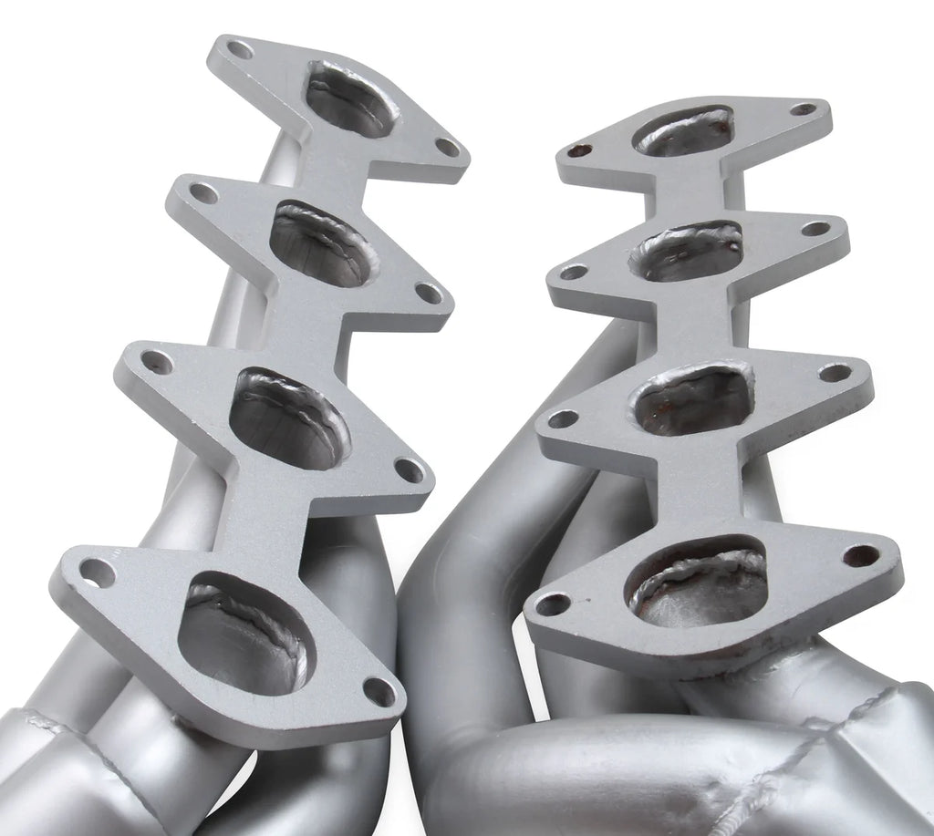 FlowTechFlowtech Shorty Headers - Natural Finish12134FLT - Back View