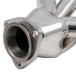 Load image into Gallery viewer, FlowTechFlowtech Shorty LS Swap Headers - Polished11579FLT - Back View
