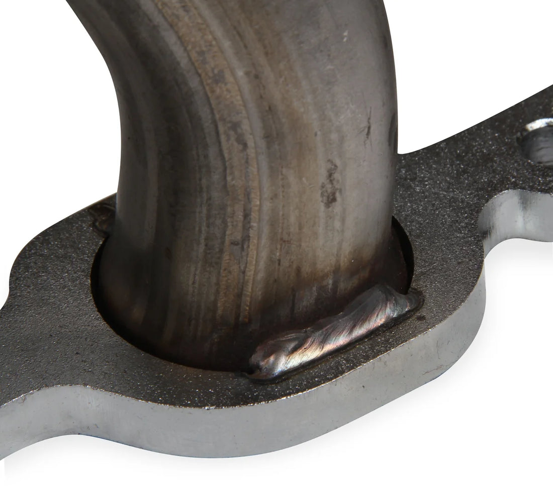 FlowTechFlowtech Shorty LT Headers - Natural Finish11547FLT - Back View