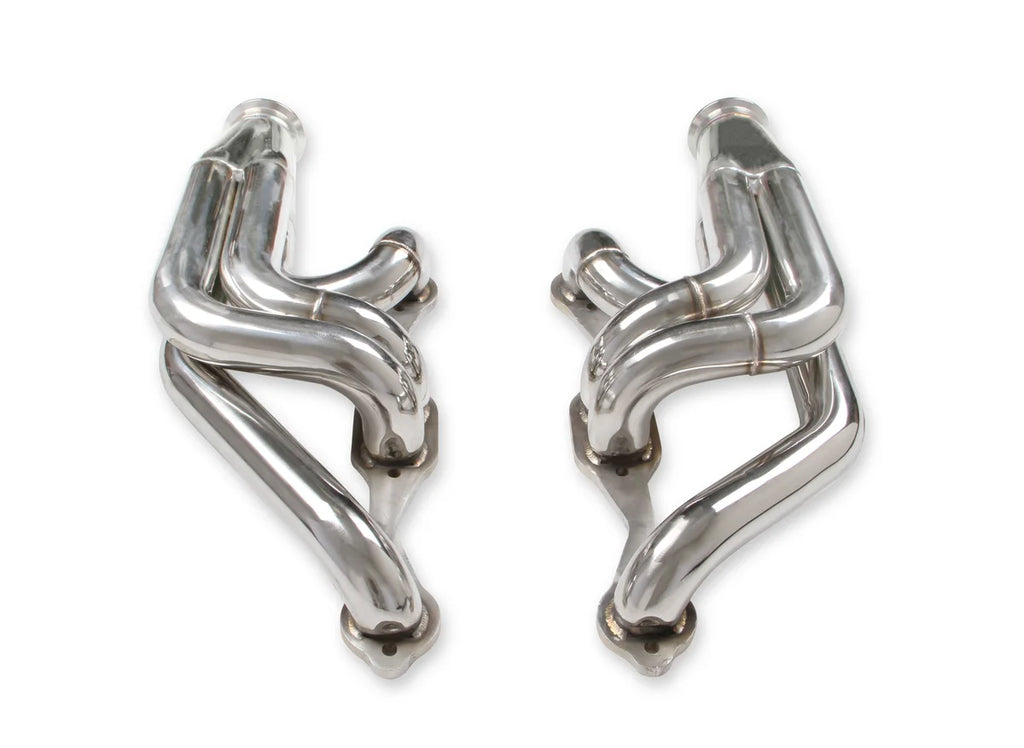 FlowTechFlowtech Small Block Chevy Turbo Headers - Polished Finish11573FLT - Side View