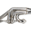 Load image into Gallery viewer, FlowTechFlowtech Small Block Chevy Turbo Headers - Polished Finish11573FLT - Back View