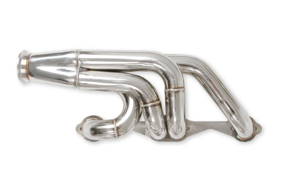 FlowTechFlowtech Small Block Chevy Turbo Headers - Polished Finish11573FLT - Installation View