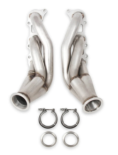 FlowTech Universal Coyote Turbo Headers - Natural 304 Stainless Steel...