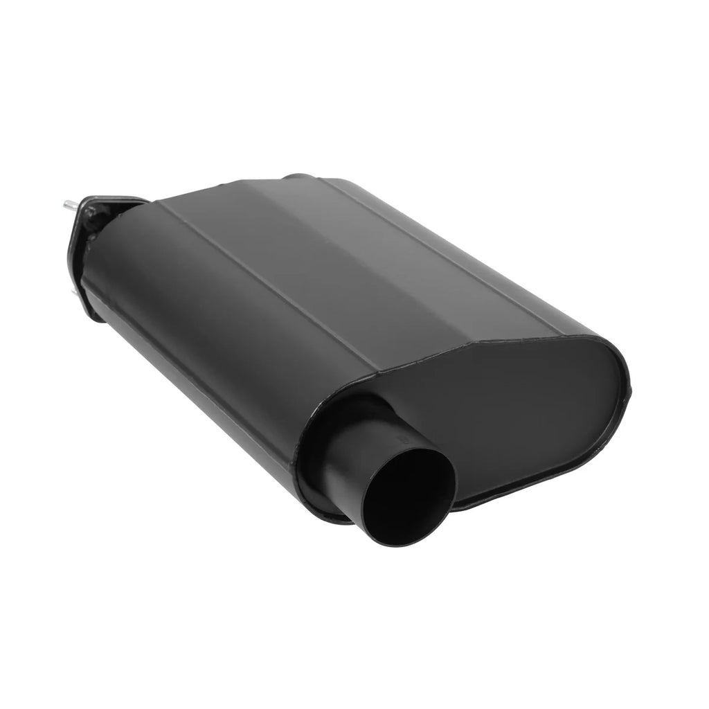 FlowTechFlowtech Warlock "BYPASS" Series Racing Muffler50552FLT - Back View
