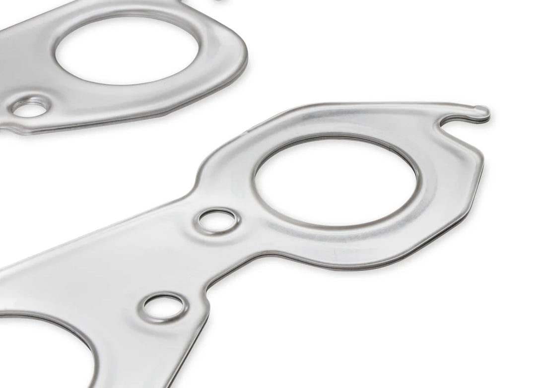FlowTechHeader Gaskets - Aluminum-Layered - 396-454 Chevrolet Big Block Mark IV 1965-9099153FLT - Installation View