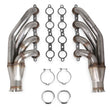 Load image into Gallery viewer, FlowTechLS Turbo Headers (Up and forward) 1-3/4" 409SS GM 4.8/5.3/6.0L V8 Natural Finish11535FLT - Main Product View