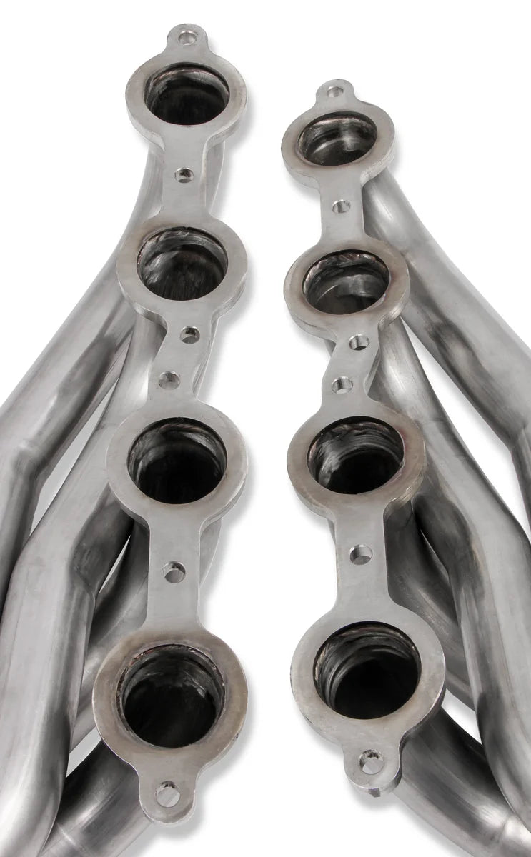 FlowTechUniversal GM LS V8 1-5/8" x 2-1/2" 304SS Shorty Engine Swap Headers, Natural11575FLT - Installation View