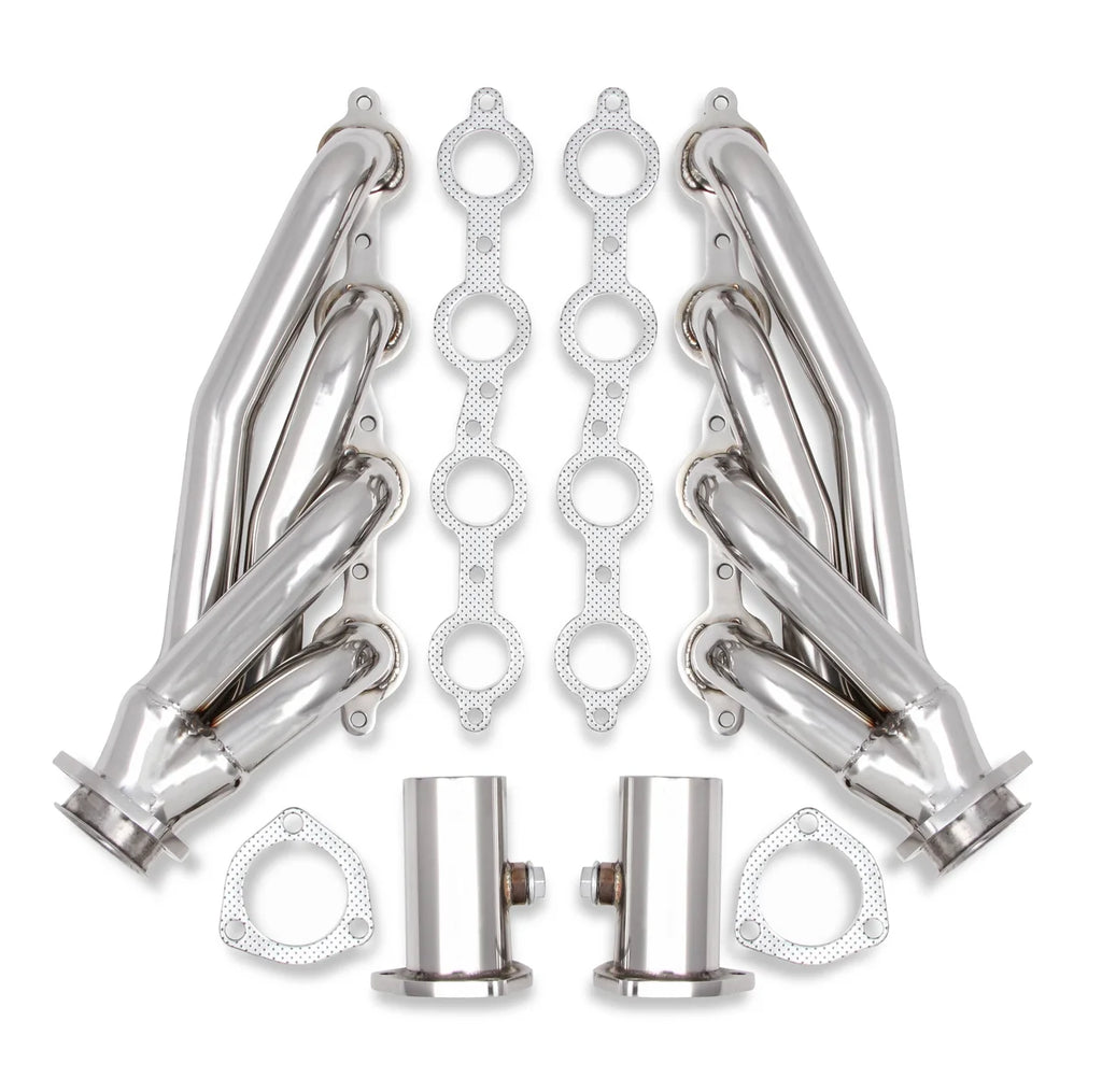 FlowTechUniversal GM LS V8 1-5/8" x 2-1/2" 304SS Shorty Engine Swap Headers, Polished11576FLT - Main Product View