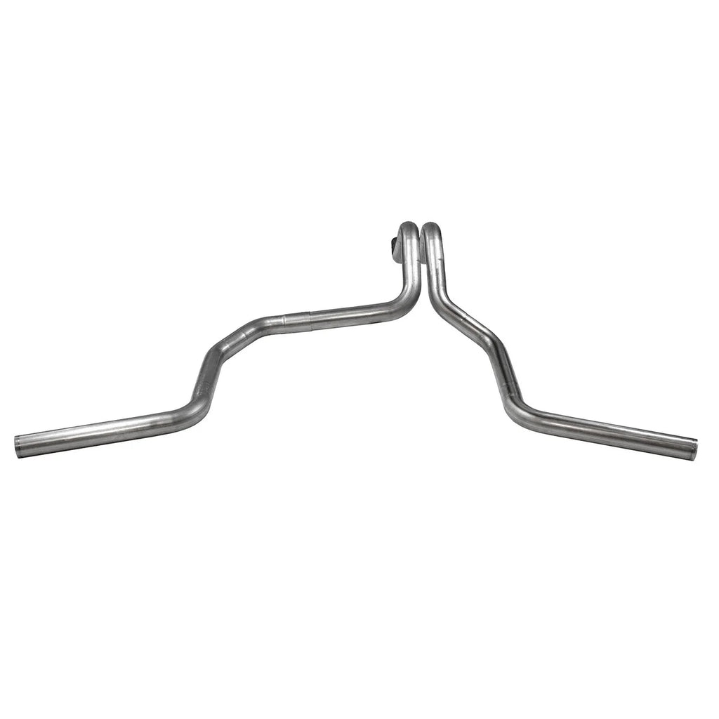 Flowmaster 2.5-Inch Dual Side Exit Aluminized Tailpipes fits 1987-1996 Ford F-150 - Back View