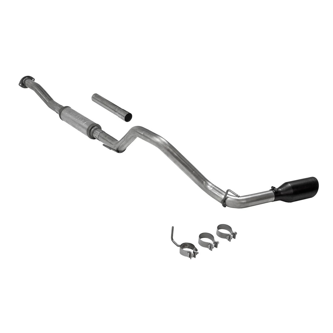 Flowmaster 2.5-inch Cat-Back, Stainless Steel fits 2016-2023 Toyota Tacoma 3.5L - Side View