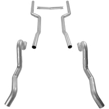 Load image into Gallery viewer, Flowmaster 3.0 inch aluminized pipe kit fits 1964-1967 Buick / Chevrolet / GM - Back View