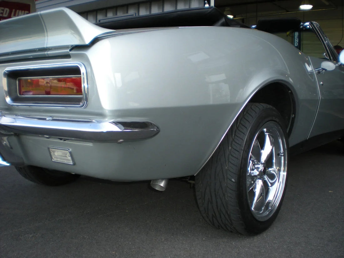 Flowmaster 3.00-inch Aluminized pipes fits 1967-1969 Chevrolet Camaro / Pontiac Firebird with V8 engine - Additional View 8