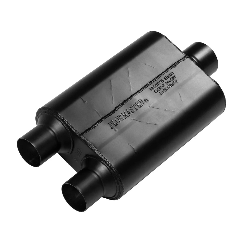 Flowmaster 40 Series - 2.50 Dual In / 3.00 Center Out - Aggressive Sound - Main Product View