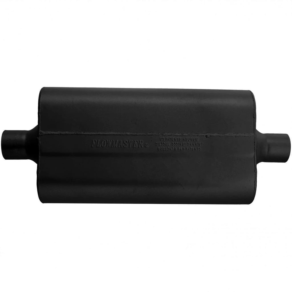 Flowmaster 50 Delta Flow® - 2.25 Center In / 2.25 Center Out - Moderate Sound - Side View