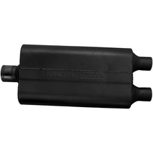 Load image into Gallery viewer, Flowmaster 50 Delta Flow® - 2.50 Center In / 2.00 Dual Out - Moderate Sound fits 1980-1995 Chevrolet / GMC - Side View