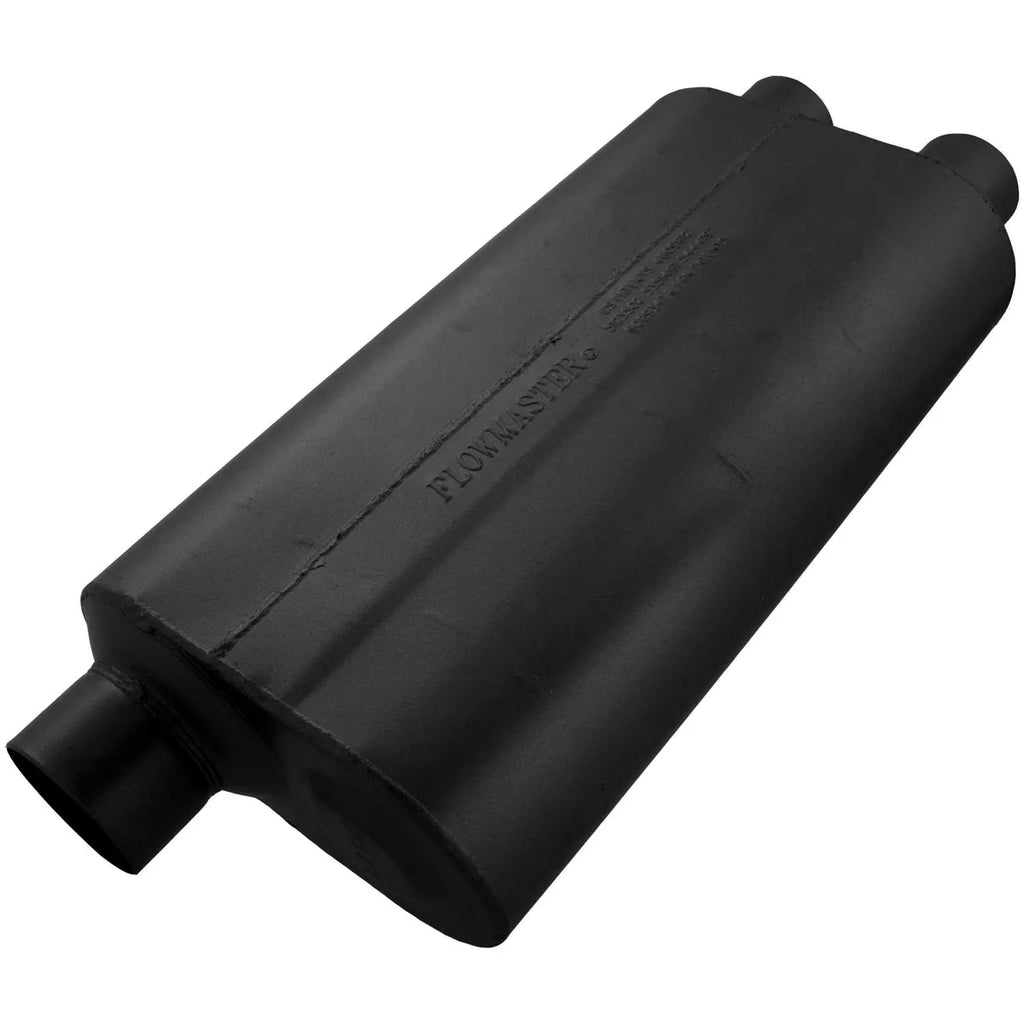 Flowmaster 50 H.D. - 3.00 Offset In / 2.50 Dual Out - Moderate Sound fits 2010-2014 Ford F-150 - Main Product View