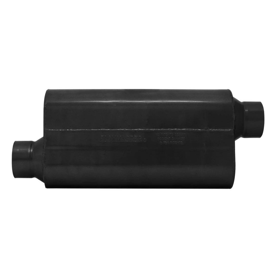 Flowmaster 50 Series HD Chambered Muffler fits 2001 2002 2004 2007-2014 Chevrolet / Ford / GMC / Ram - Side View