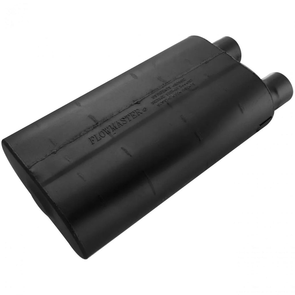 Flowmaster 80 Series Crossflow - 2.50 Offset In / 2.50 Same Side Out - Aggressive Sound - Main Product View
