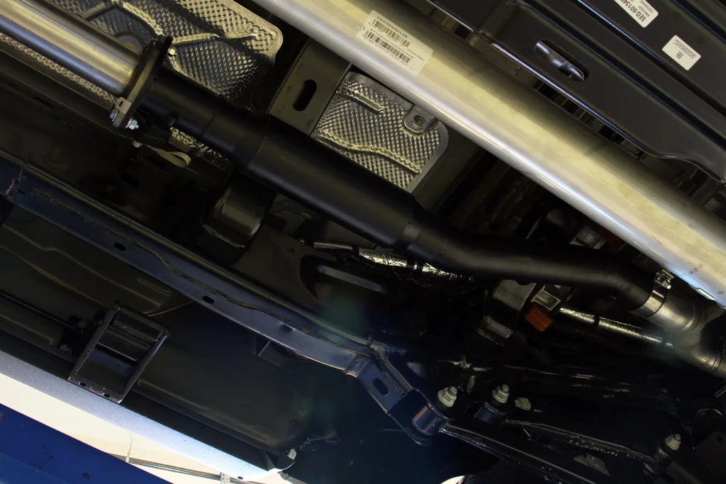 Flowmaster Aggressive Sound fits 2019-2024 2026 RAM 1500 (New body) 5.7L Hemi engine. - Installation View