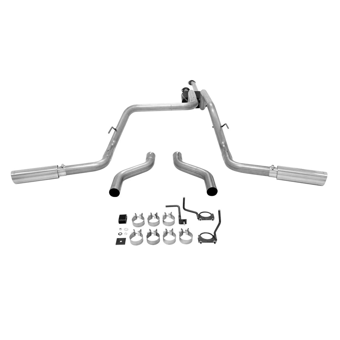 Flowmaster - Aggressive sound fits 2009-2021 Toyota Tundra 4.6L / 4.7L / 5.7L engines - Back View