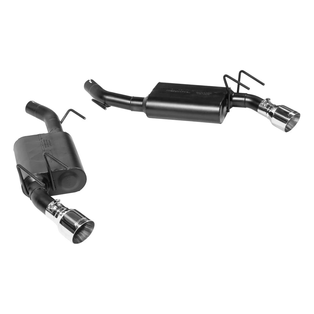 Flowmaster - Aggressive sound fits 2010-2015 Chevrolet Camaro 3.6L - Back View