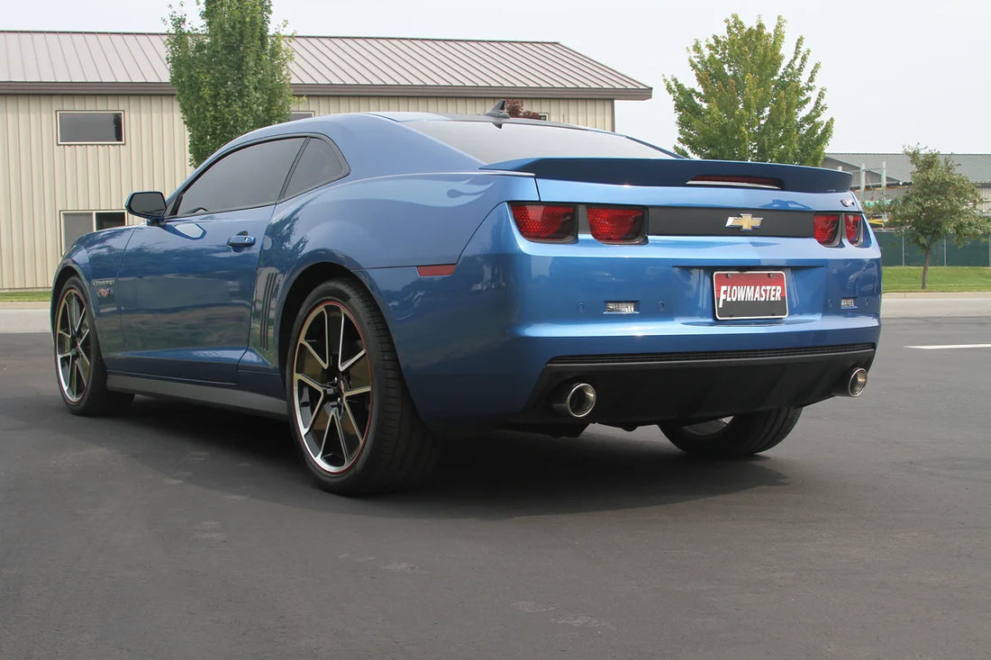 Flowmaster - Aggressive sound fits 2010-2015 Chevrolet Camaro 3.6L - Installation View