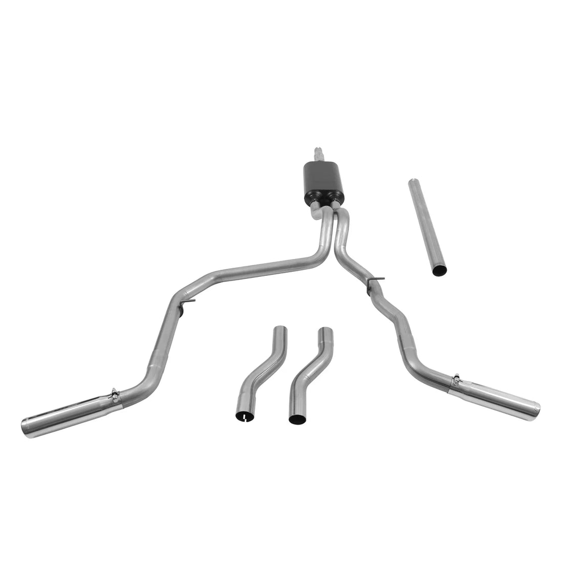 Flowmaster Aggressive to moderate sound 817471 fits 1987-1996 Ford F-150 V6 / V8 - Additional View 6