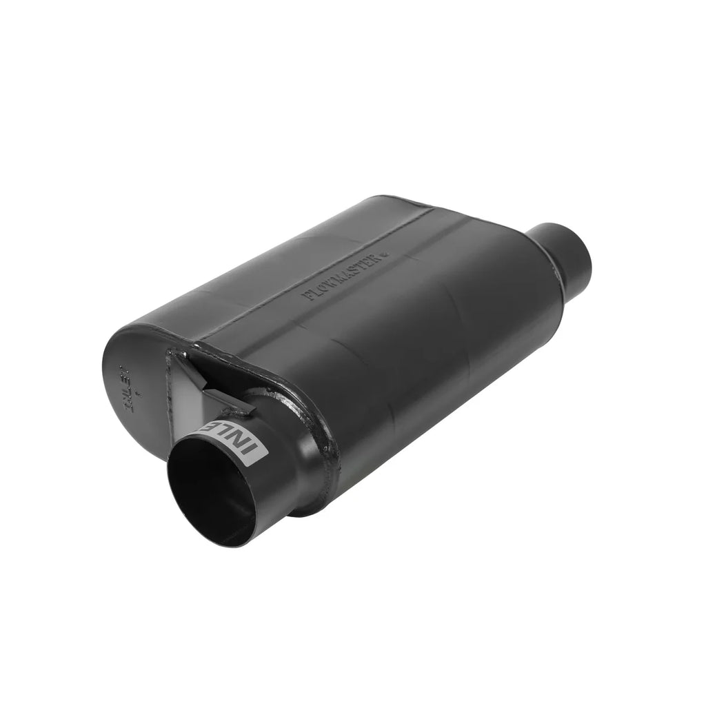 Flowmaster Alcohol Race Muffler - 3.50 Offset In / 3.00 Same Side Out - Aggressive Sound - Main Product View