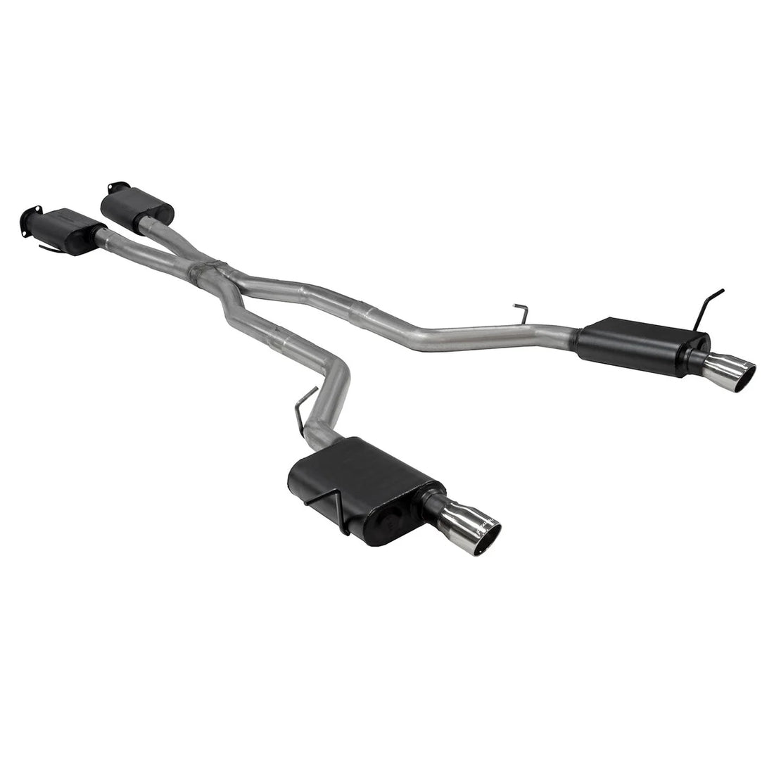 Flowmaster American Thunder Cat-Back Exhaust System fits 2018-2024 Dodge Durango - Back View