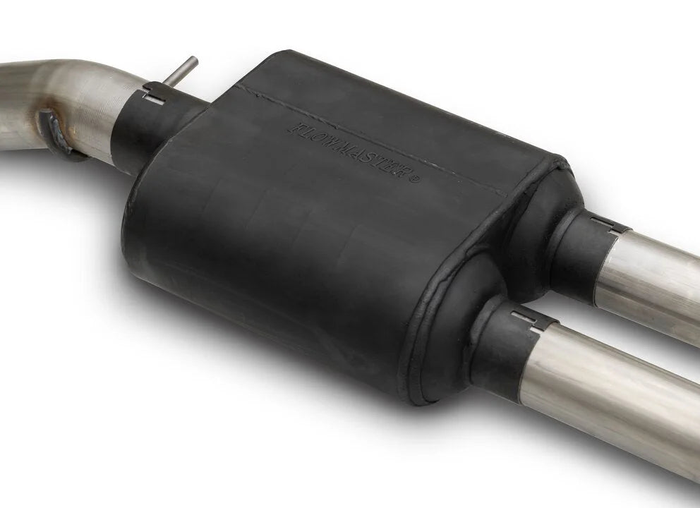 Flowmaster American Thunder Cat-Back Exhaust System fits 2019-2023 Ford Ranger - Back View