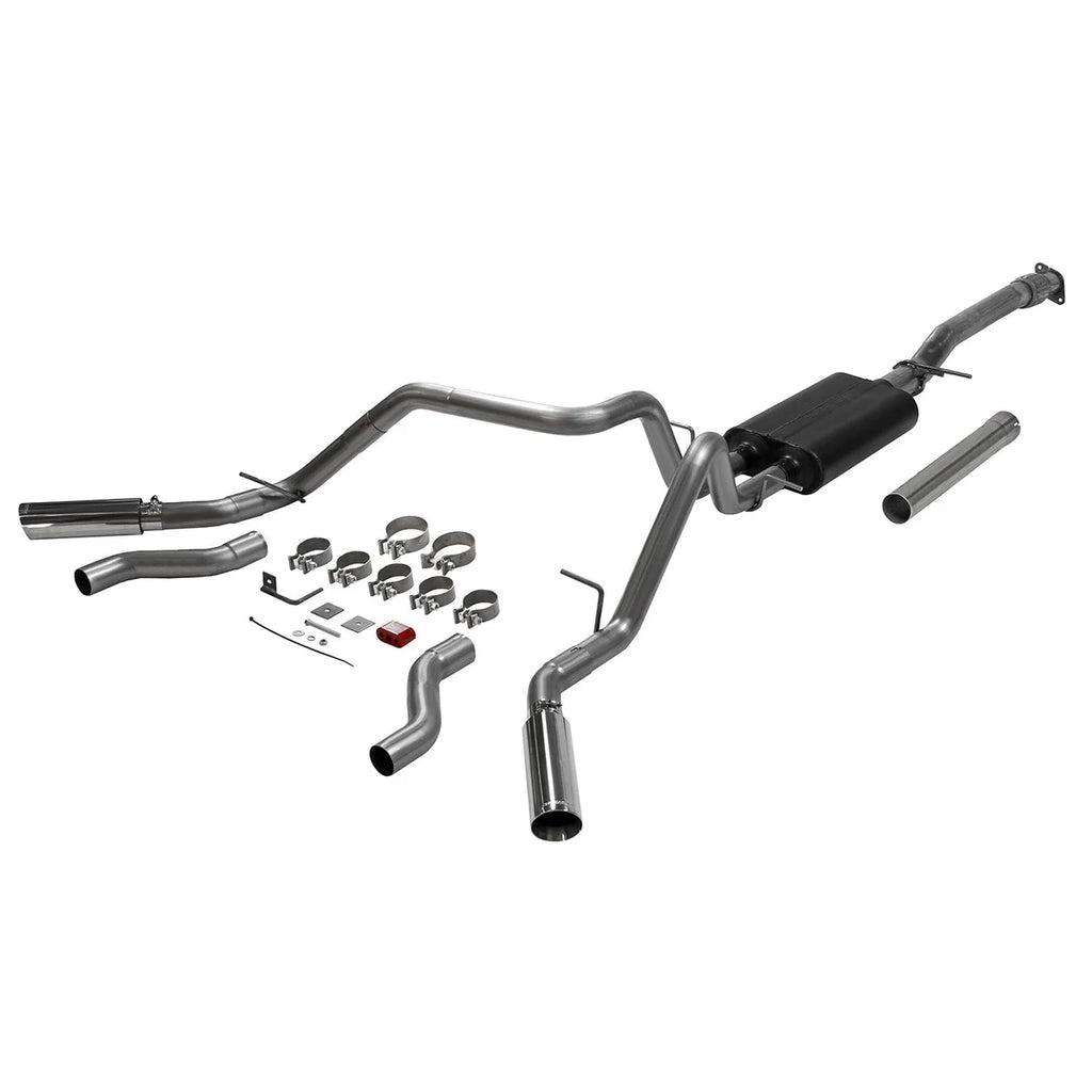 Flowmaster American Thunder Cat-Back Exhaust System fits 2019-2026 Chevrolet Silverado 1500 / GMC Sierra 1500 - Main Produ...