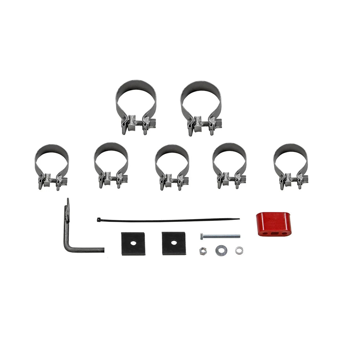 Flowmaster American Thunder Cat-Back Exhaust System fits 2019-2026 Chevrolet Silverado 1500 / GMC Sierra 1500 - Back View